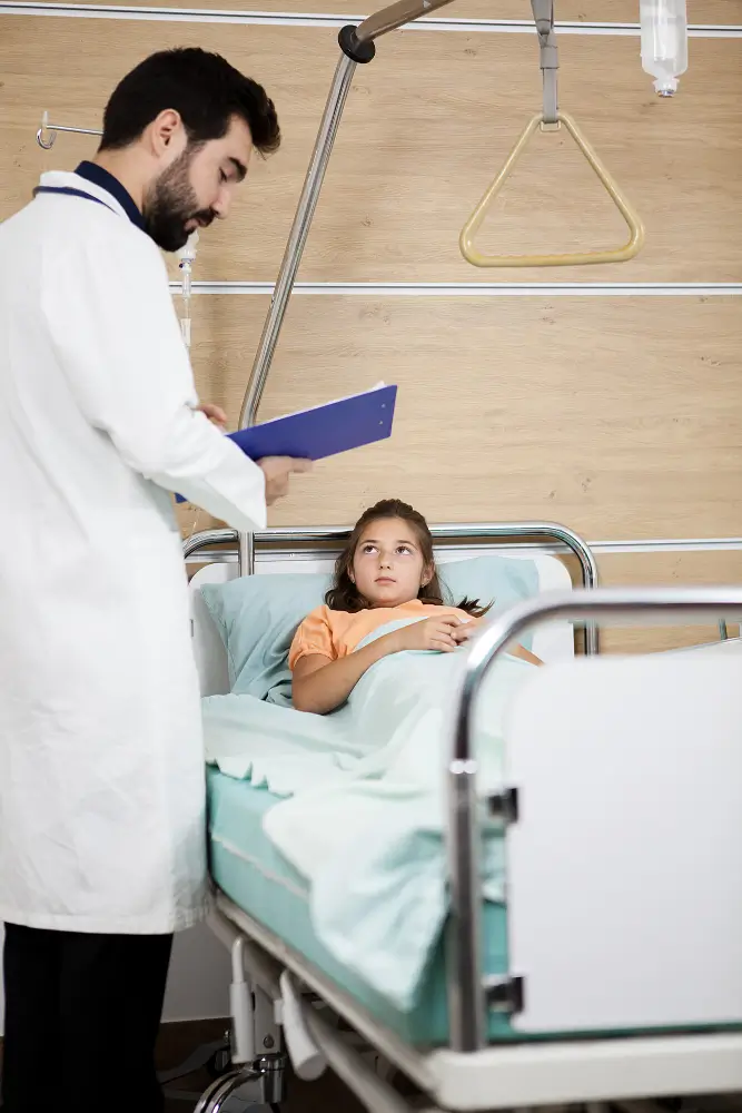 الخدمات الطبية في عيادة الأطفال بجدة